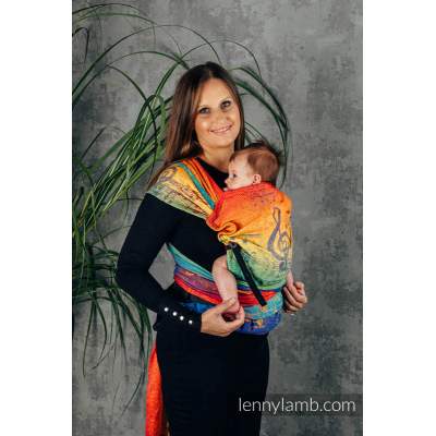 Baby Carrier LennyHybrid Symphony Rainbow | Lenny Lamb