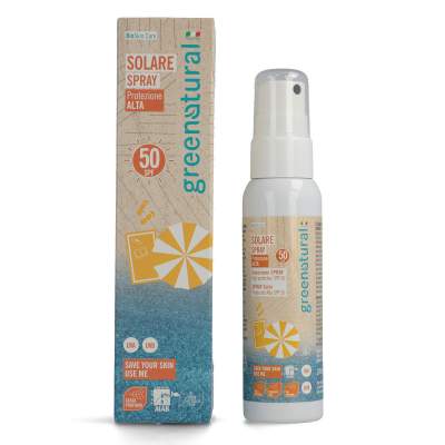 Solare Spray Spf 50 filtri fisici | Greenatural