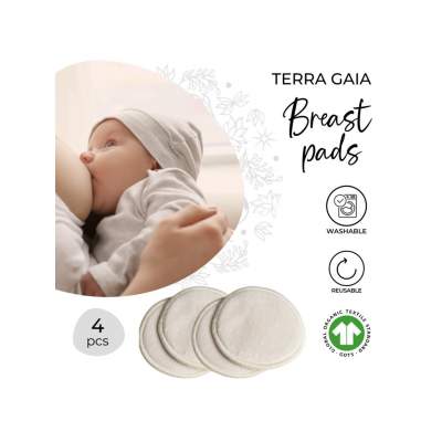 Coppette Assorbilatte Lavabili set da 4 pezzi | Terra Gaia