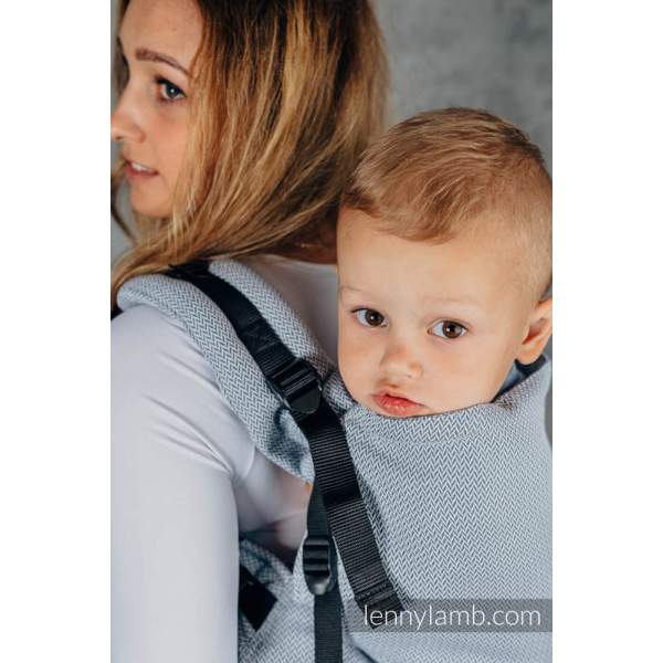 Ergonomic  Carrier Lenny Preschooler  Little Herringbone Grey | Lenny Lamb