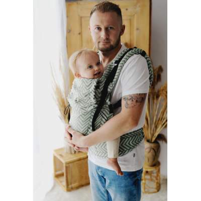 Adjustable Baby Carrier Prime Natural Miles | Little Frog