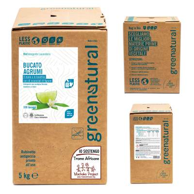 Bag in Box  Bucato Eco Bio Agrumi| Greenatural