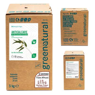 Bag in Box da 5 lt Anticalcare Eco-Bio all'Eucalipto | GreeNatural