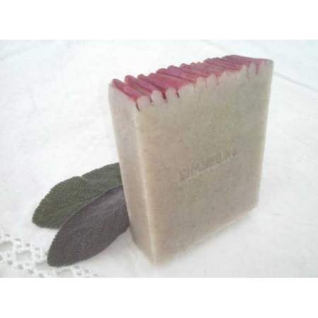 Organic Solid Shampoo Coiffè Decoiffè with Rasshoul and clary sage essential oil - Savonnerie Auberginee