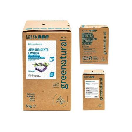 Bag in Box 5 kg Ammorbidente Eco Bio con olio essenziale di Lavanda |