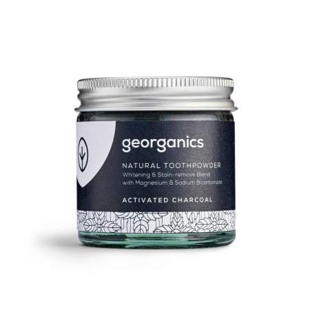 NATURAL TOOTHPOWDER Active Charcoal Georganics