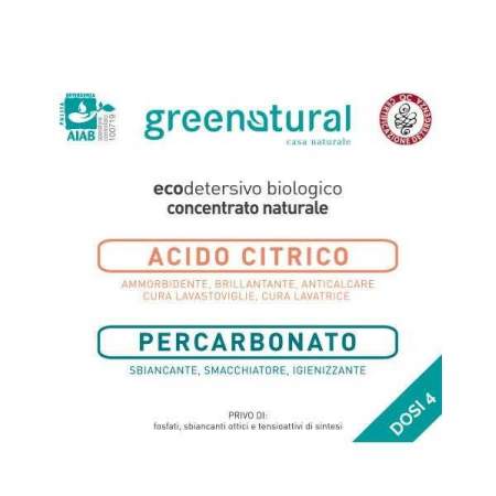 Kit Prova 4 dosi Polvere Bucato Lavanda + Percarbonato | GreeNatural