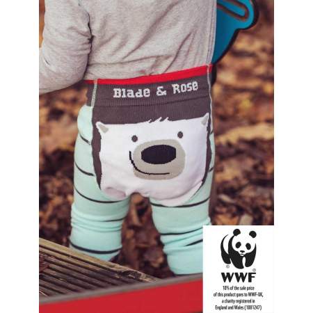 WWF Polar Bear Legging  Bio |  Blade and Rose
