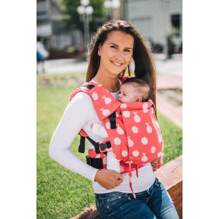 Ergonomic Baby Carrier  Mini Fruits Red|  BeLenka