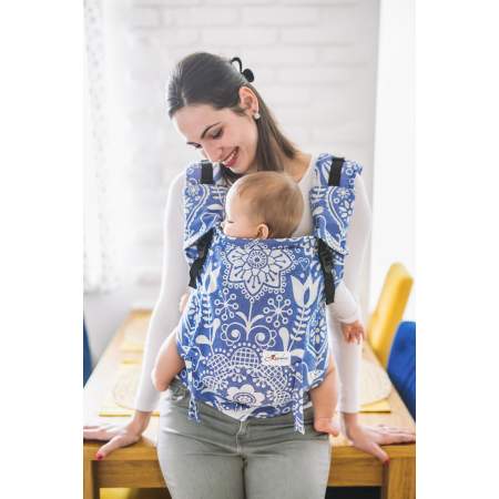 Baby Carrier Lenka 4 Ever Folk Blue