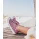 Sneakers in Tela di Cotone Berri Rosa | Igor Shoes